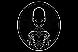 abstract template about human being, alien-made, extraterrestrial design, text-heavy, black grainy background, few information, big text, minimalist, alien design, clear and legible, strange glyphs, high quality, detailed text, minimalist design, professional, inventive