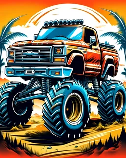 monster truck cover