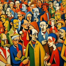 piccasso crowd people