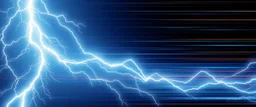 lightning and electricity streaming across composition left to right, behind is a bunch of stripes inspired by modern wrap graphics to convey speed