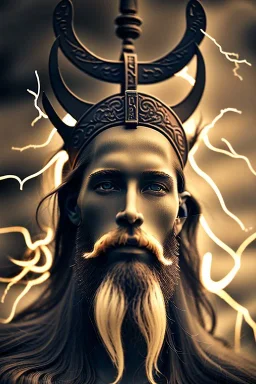 portrait photography of an ethereal beautiful god, Fire theme art, Dark moody lightning night atmosphere, Portrait of a Viking man by Michelangelo, 8K, close-up face, anatomically perfect face, big oak tree roots, ignore NSFW