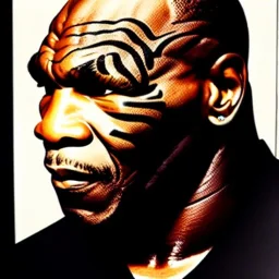 Mike Tyson by Seung Eun Kim and simon bisley.16k