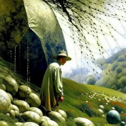 rainny day Newell Convers Wyeth