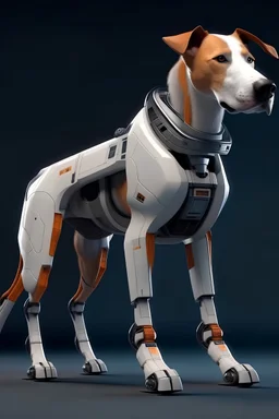 a space ship that has legs attached to the sides that look like realistic dog legs realistic