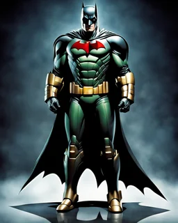 Batman's Super IRONMAN armor, kryptonite powered, built by wayne enterprises, batman,