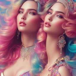 sexy, beautiful, young woman, detailed gorgeous face, vaporwave aesthetic, synthwave, colorful, psychedelic, artstation, concept art, smooth, extremely sharp detail, finely tuned detail, ultra high definition, 8 k, unreal engine 5, ultra sharp focus, illustration, art by artgerm mary dimova, jim lee, greg rutkowski and alphonse mucha