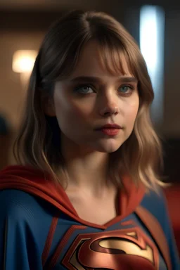 Emilia Jones as Supergirl in the live action adaptation of Supergirl Woman of Tomorrow
