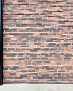 A brick wall with a black theme