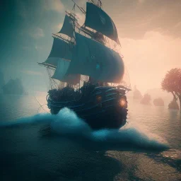 Pirate unreal engine 5, octane render, ultra realistic, cinematic