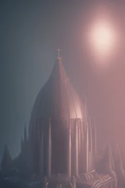 grope the pope, volumetric fog, 4k, trending art, depth of field, radiosity