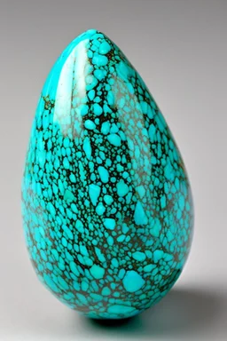 a turquoise egg