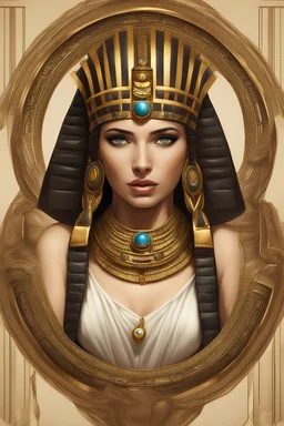 beautiful cleopatra portrait