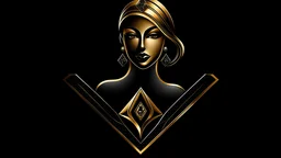 Black, Gold, Goddess, Word Only, Stunning, Diamond, Sexy, Logo