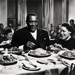 Thanksgiving dinner with Paul Robeson