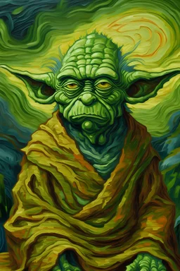 master yoda by van gogh