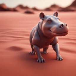 pen outline, in the style of Escher, super model female dingo hippo witch on the red sand beach ,bokeh like f/0.8, tilt-shift lens 8k, high detail, smooth render, down-light, unreal engine