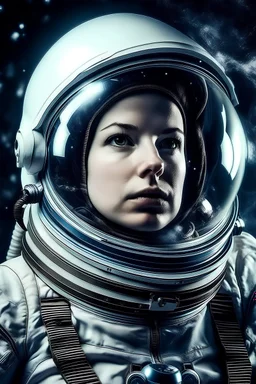 Astronaut, sugarskull, woman, cosmonaut, space