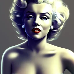 Marilyn Monroe cyberpunk