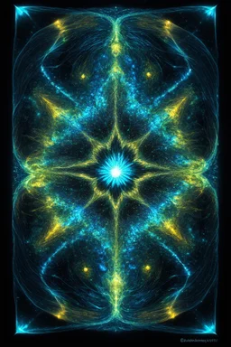 The void is where everything emerges from; fractal art