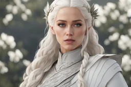 Daenerys Targaryen in 8k Afukuro anime artstyle , Targaryen them, white costum, close picture, highly detailed, high details, detailed portrait, masterpiece,ultra detailed, ultra quality