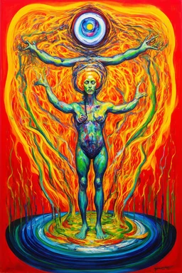 alchemizing chaos into clarity; surrealism; fauvism; dada; surrealism, optical art; Ilya Bolotowsky