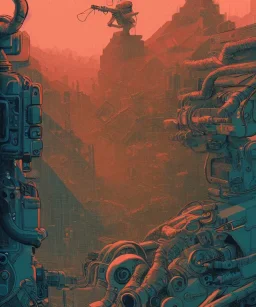 Camera., concept art, hyper detailed, asaf hanuka, dan mumford, kilian eng, post-apocalyptic, oil on canvas