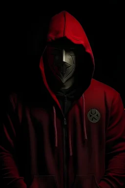an anonymous with soviet symbol