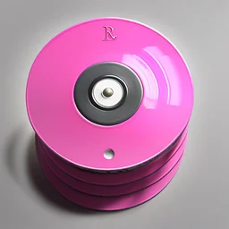 Pink CD-R design