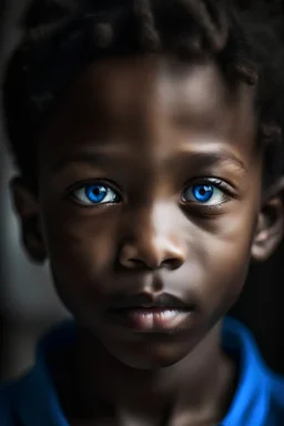 ritratto di un ragazzo moro occhi azzurri