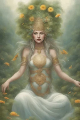 harmony and nature goddess