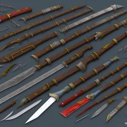  melee weapons