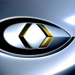 renault brand logo futuristic