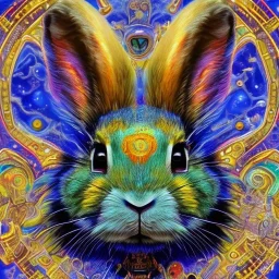 girl rabbit with blue aye, aboriginal, dot painting, indiginous, dot, mud, dream-time, abstract, dots, natural pigment, extremely sharp detail, finely tuned detail, ultra high definition, 8 k, unreal engine 5, ultra sharp focus, art germ and Paul Lewin and Kehinde Wiley