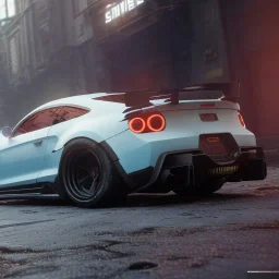 photo of a ultra realistic modified sport car,new wraps, cutaways,freshest,relaxing, cyberpunk,eye-catching visuals, rims, sunny, springs, cinematic lighting, studio lighting, 4k, hyper realistic, focused, landscape, extreme details, unreal engine 5, cinematic