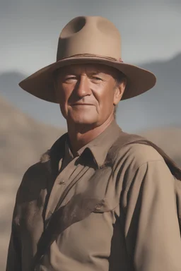 generate an image of John Wayne when he was 10