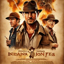 Movie poster: Indiana Jones meets Harry Potter