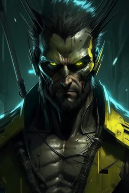 Cyberpunk Wolverine