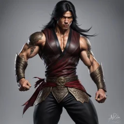 Fhoto full body, reality, Raw, liu kang , digital art, intricate details, powerful composition, captivating, , trending on artstation, sharp focus, studio photo, intricate details, highly detailed, by addiedigi