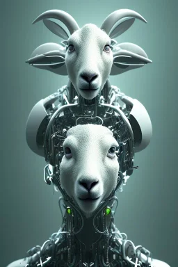 sheep brain cyborg, matrix style