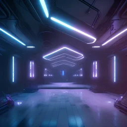 afterlife in the digital void, thriller vibe, 4k, moody cinematic lighting, realistic, highly detailed, blade runner style, blue and purple, highly detailed, conceptual art, volumetric, octane render, unreal engine,