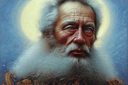 god icon, portrait of a men, ivan marchuk style, expressionism, expressionist art, sad