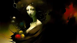 Mysterious. Leonor Fini