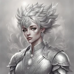 Palafin in silver art style
