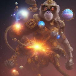 universe, monkey