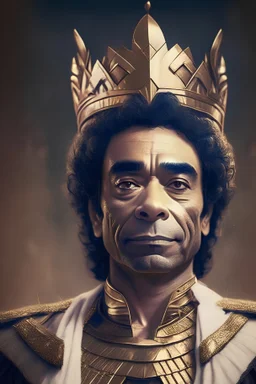 mohamed mounir as a king of egypt