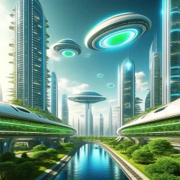 Technology of the future Show the world how it will be in the future