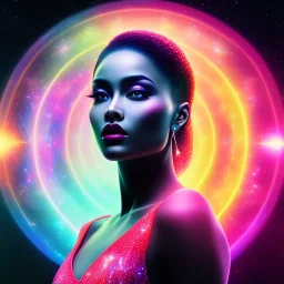 cosmic woman,highly detailed, hyper-detailed, beautifully color-coded, insane details, intricate details, beautifully color graded, Cinematic, Color Grading, Editorial Photography, Depth of Field, DOF, Tilt Blur, White Balance, 32k, Super-Resolution, Megapixel, ProPhoto RGB, VR, Half rear Lighting, Backlight, non photorealistic rendering