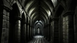 creep and coil through cobbled corridors and open arches. Integrating ominous undertones and dramatic contrasts, embody the castle's majestic allure and haunting mystery.