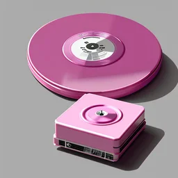 Pink CD-R design