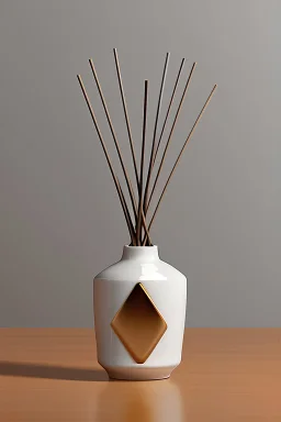 Golden ratio ceramic vase for reed Diffuser